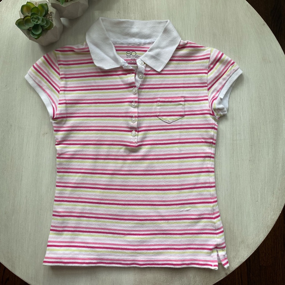 🌸5 for $25: Girl’s Polo